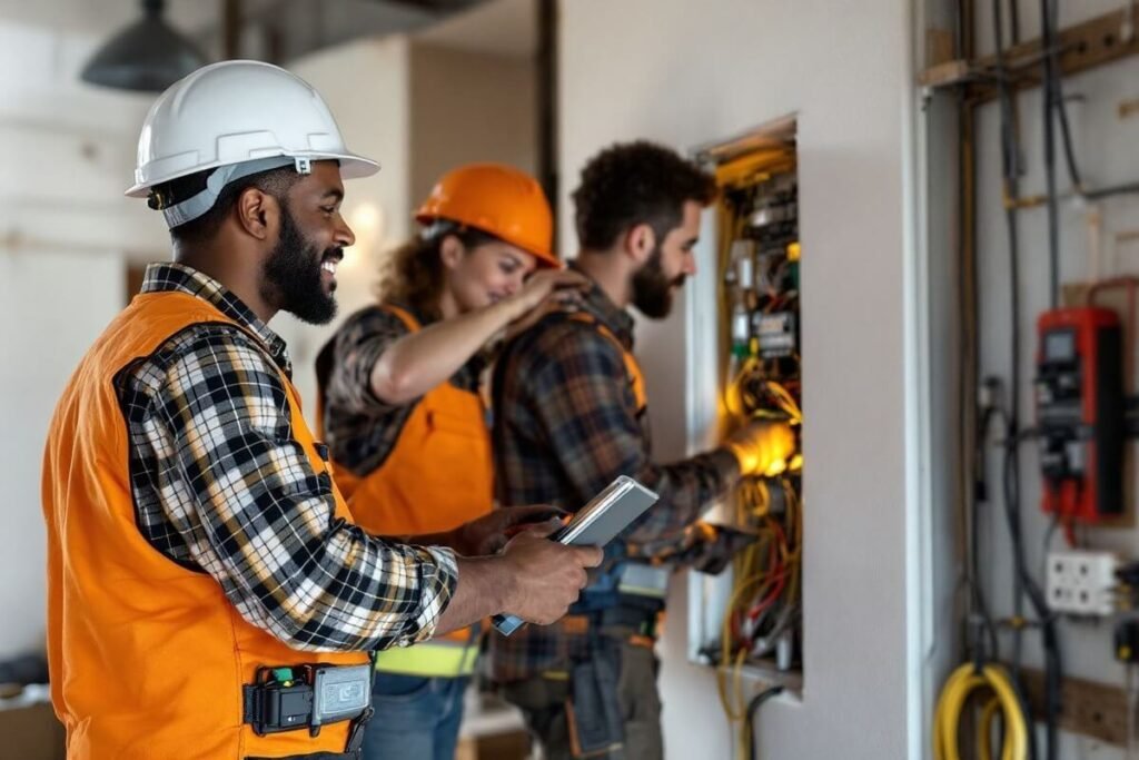 Electrical contractor business