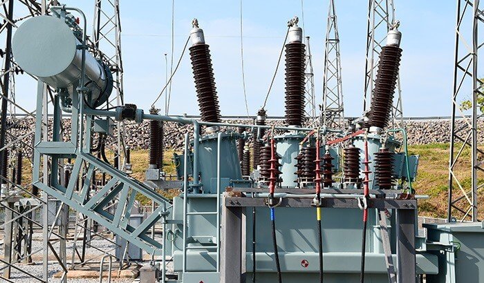 electrical substation transformer