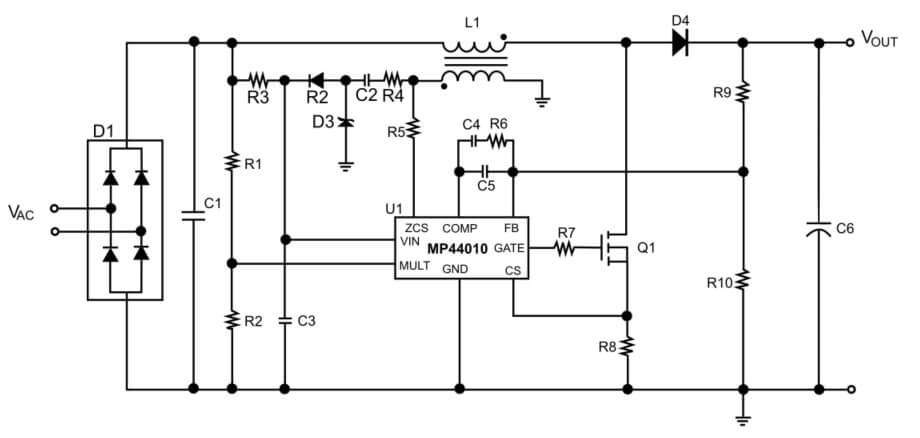 power factor correction schematic